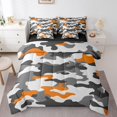 thumbnail image 1 of Erosebridal Grey Camouflage Bedding Sets King Size,Abstract Geometric Bed in a Bag King size,Breathable Reversible Bedding King Size,Teenager Bedroom Decor,7 Pieces, 1 of 5