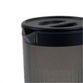 thumbnail image 3 of Pichet en plastique avec couvercle, grande capacité, résistant aux hautes températures, pour eau froide, jus, thé, noir, 3 of 4