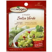 ***Discontinued by Kehe 07_20***Mrs. Wages Medium Salsa Verde, 0.8 oz (Pack of 12)