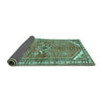 thumbnail image 2 of Ahgly Company Indoor Rectangle Persian Turquoise Blue Traditional Area Rugs, 2' x 5', 2 of 4