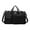 Black, variant on Zzbeans Large Capacity Foldable Travel Bag, Crossbody Shoulder Bag with Multiple Compartments, Waterproof Organizer Carry-On Luggage for Weekend Trips Airplane Vacation, Black