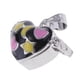 thumbnail image 5 of aleación colgante de corazón cenizas joyería de cremación sin cadena para el Sunnimix Colgante de la urna de cremación, 5 of 6