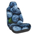 thumbnail image 1 of Wukai Fresh Blueberries Full Set Car Seat Covers with Soft Padding Universal Auto Front Seats Protector and Cushion Mat, 1 of 5