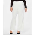 thumbnail image 1 of INC International Concepts Pantalon Large pour Femmes Grande Taille, Blanc, 20W Plus, 1 of 3
