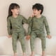 thumbnail image 4 of Conjunto de pijamas de Navidad para niños y niñas, ropa de dormir con cuello redondo y pantalones largos, con dibujos de gatos, para invierno, 4 of 4