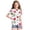 #A08-Hot Pink, variant on Abcomgle Girls Tops Size 10-12 Crewneck Floral Print Girls Shirts Summer Short Sleeve Toddler Girls T-Shirts Trendy Cotton Tee Tops Girls,Pink,12-13Years