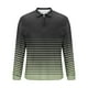 thumbnail image 5 of Kalauyu Mens Quarter Zip Shirt Long Sleeve Color Block T Shirts for Men Lightweight Casual Striped Golf Polos, 5 of 5