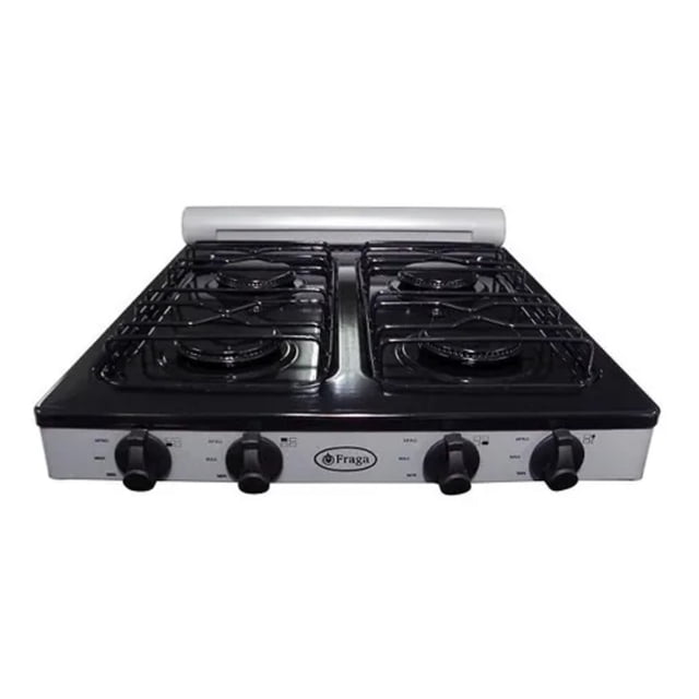 Parrilla Sobreponer Camping Estufa 4 Quemadores Gris Fraga Fraga P705_GRI