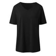 thumbnail image 5 of Post Shoulder Surgery Shirts for Women Rotator Chest Recovery Shirt Short Sleeve V-Neck Dialysis Chemo Clothing, 5 of 6