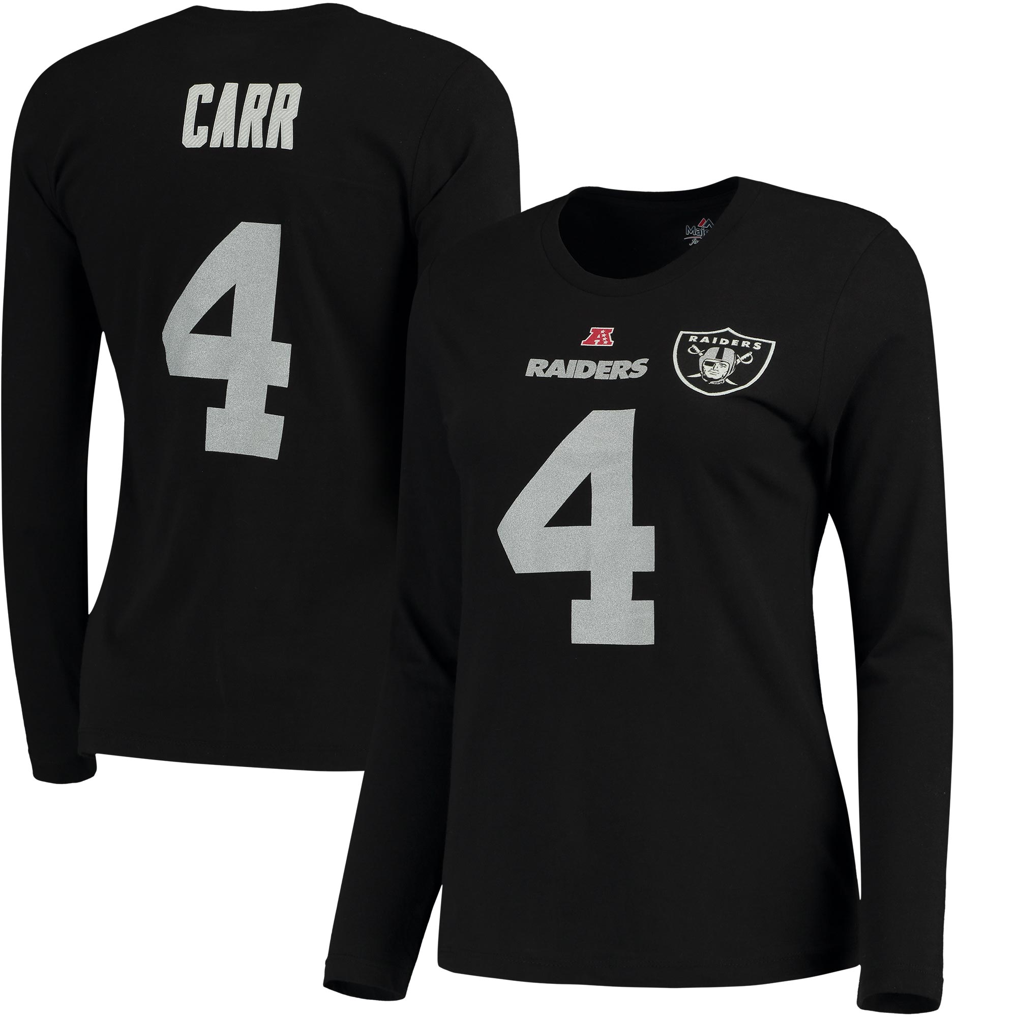 Las Vegas Raiders Derek Carr #4 inline shirt - Kingteeshop