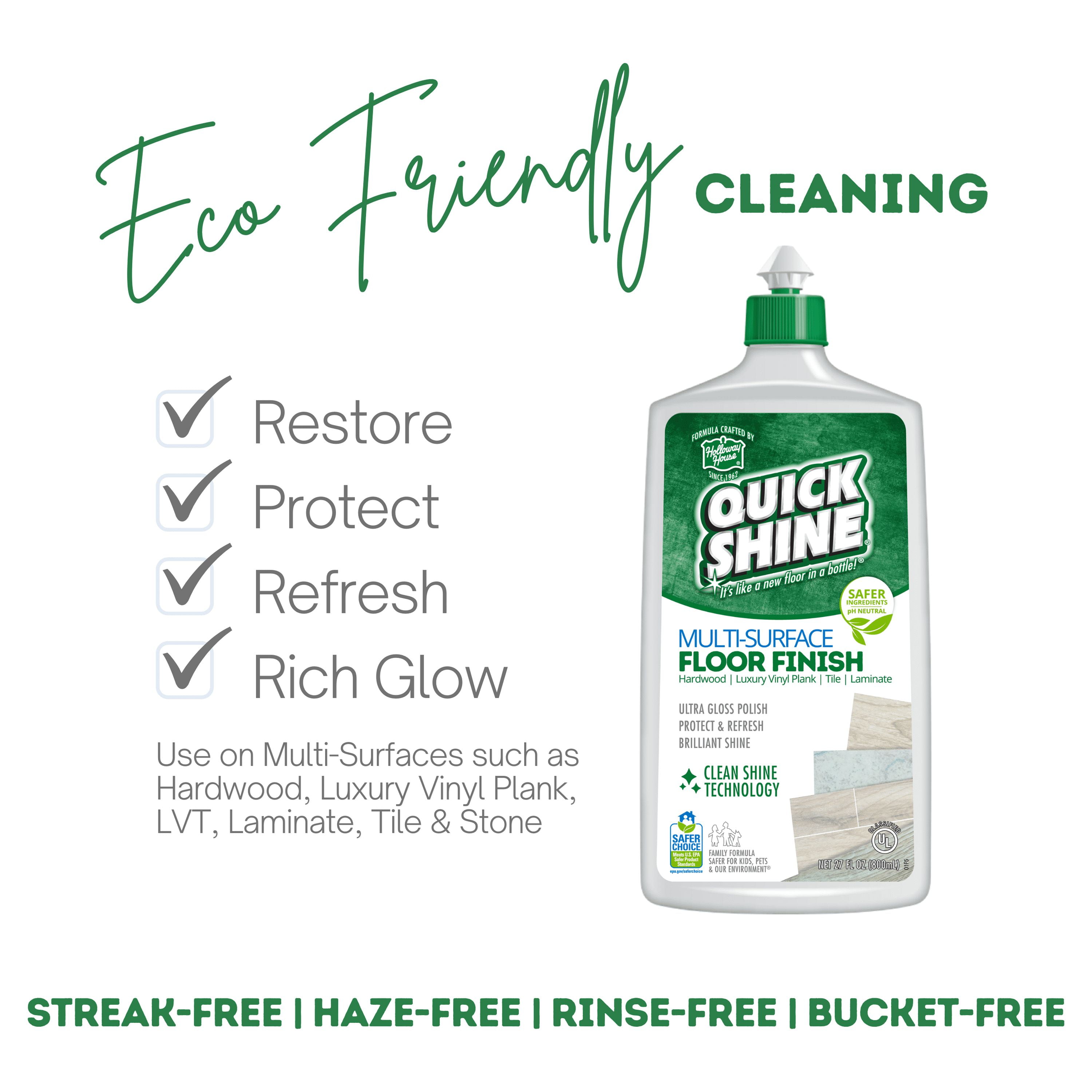 Quick Shine 27-oz Citrus Liquid Floor Cleaner in the Floor Cleaners  department at