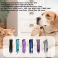 thumbnail image 6 of Detachable Pet Dog Clipper Blades, Compatible with Andis,Most Oster A5, Wahl KM Series Clippers,Made of Ceramic Blade & Stainless Steel Blade, 6 of 8