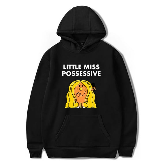 Tate McRae Little Miss Possessive Hooded Drawstring Pocket Sweatshirt Men/women pop music Pullover