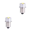thumbnail image 1 of Yuarrent Linterna LED de alto brillo para acampar, herramienta para el hogar, reemplazo de bombilla PR2, lámpara de antorcha impermeable C/D Tipo 6 2piezas, 1 of 6