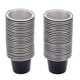 thumbnail image 1 of 50 Piezas De Cápsulas De Café Espresso Recargables De Aluminio Para Originales, Vainas De Café Espresso Reutilizables Con Calcomanías De Focas De Aluminio 50 Tazas, 50 Tapas, 1 of 7