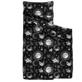 thumbnail image 2 of Moon and Leaf Gothic Pattern Teens Toddler Nap Mat with Pillow, Sleeping Mat Bag for Preschool Daycare 51"x22", 2 of 6