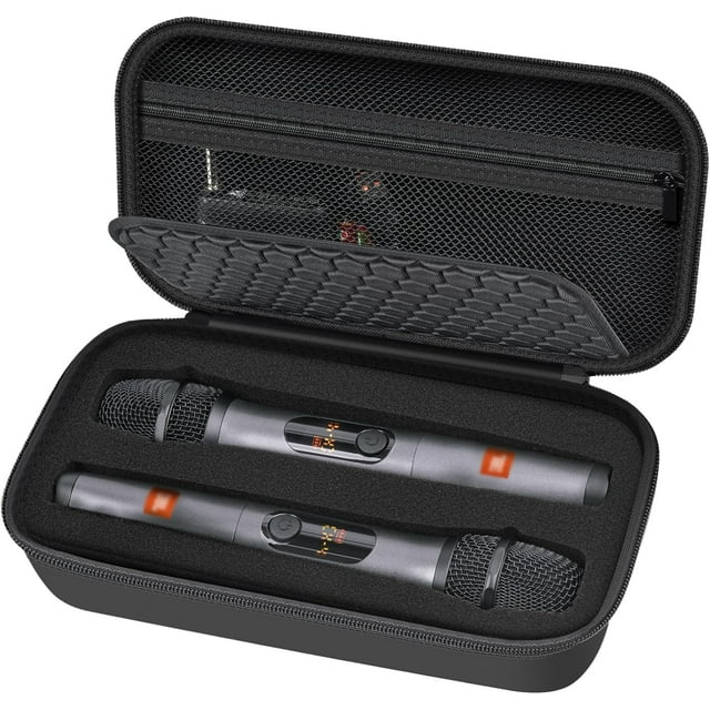 Funda para micrófono Comecase para dos micrófonos inalámbricos JBL