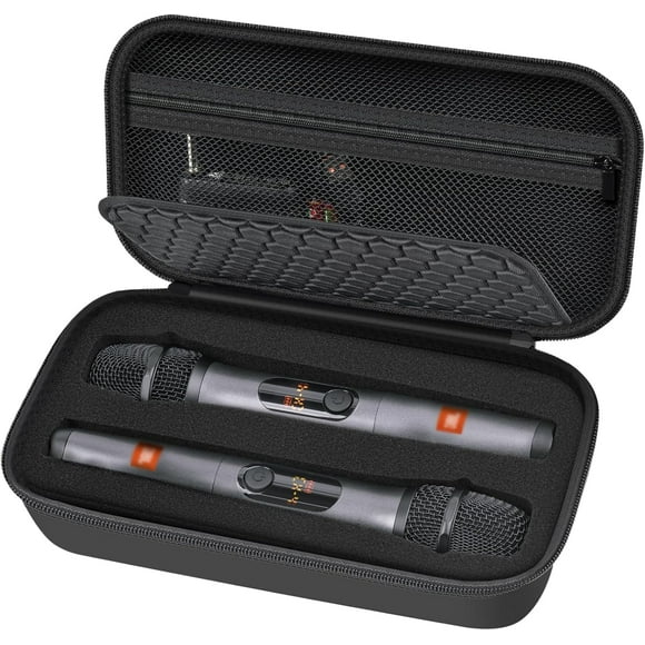Funda para micrófono Comecase para dos micrófonos inalámbricos JBL
