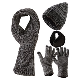 C.C Pom Cable Knit Beanie and Glove Set, Mint - Walmart.com display picture 2