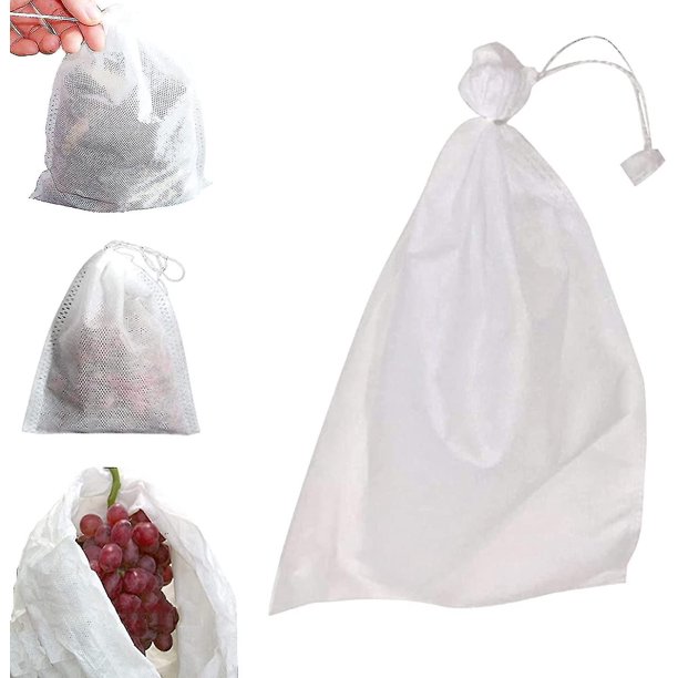 Insectos y pájaros, Bolsa de frutas con cuerda, Bolsa G, Proteger frutas, Verduras, Ab