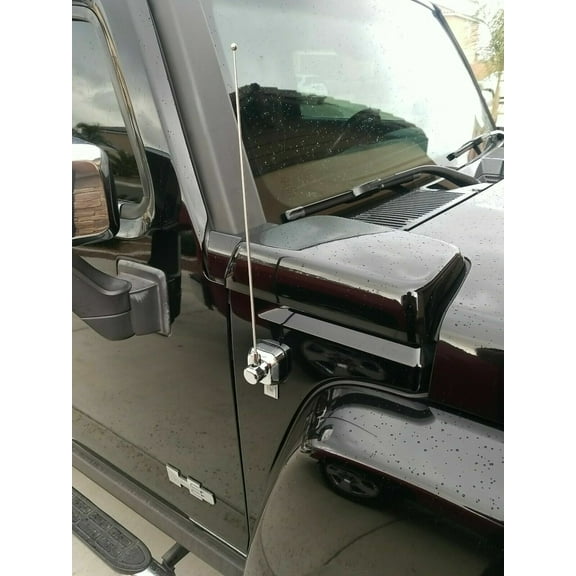 15" inch Stainless Steel Antenna Mast Power Radio AM/FM for HUMMER H3 2006-2010 New