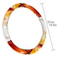 thumbnail image 4 of Basketball 14.5 Inch Printing PVC Leather Car Wheel Cover Steering Wheel Cover Auto Accessories, 4 of 6