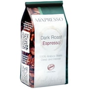Mixpresso Espresso Whole Bean Coffee, Dark Roast, 40 Ounce