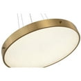 thumbnail image 3 of Bethel International LED Chandelier Brass Metal & Acrylic, 3 of 3