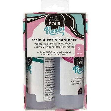 UPC: 0718813597036 | American Crafts Color Pour Resin & Hardener 4oz 2/Pkg-