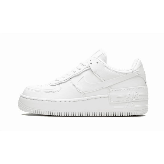NIKE WOMENS AF1 SHADO WMNS "Triple White" CI0919 100 from Stadium Goods