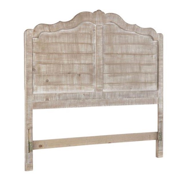 Progressive Furniture B643-34 Chatsworth Chalk Queen Headboard