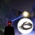 thumbnail image 3 of 20000lm Extérieur Imperméable, Lampe Frontale LEDs USB Chargeant Cinq Camping Course Phare de Pêche, 3 of 8