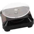 thumbnail image 1 of Solar Powered Rotating Showcase, 360 Degrees Rotating Turntable Watch Phone Jewelry Display Stand Hobby Collection Shelf with Led Light for Storefront Window Office Counter(#2), 1 of 8