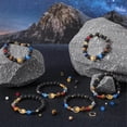 thumbnail image 4 of 1 caja de 6 juegos de pulseras del sistema solar, pulseras de estrellas guardianas, cuentas de galaxia, planetas del universo, cuentas de piedras preciosas, cuentas de piedra natural, 4 of 6