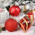 thumbnail image 4 of Bolas de Navidad SHareconn 4 unidades 15 cm irrompibles rojas, 4 of 6