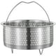 thumbnail image 1 of Vaporera multiusos de acero inoxidable para hacer dumplings de verduras, 1 of 7
