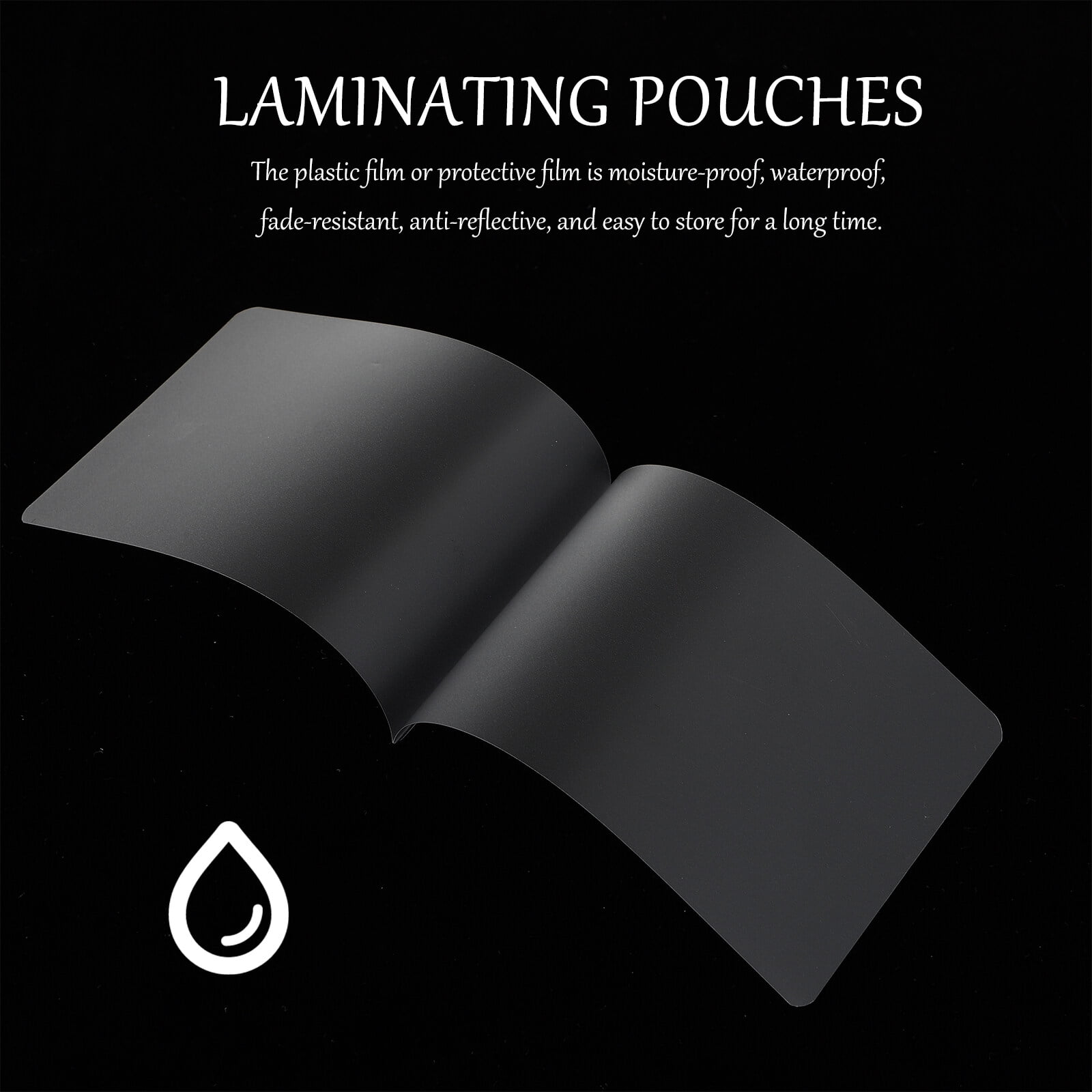 400 Pcs Laminating Paper Waterproof Protective Films Laminated
