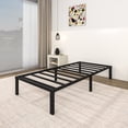 thumbnail image 6 of NULS 14 inch Twin Bed Frame, Heavy Duty Metal Platform, No Box Spring Needed, Easy Assembly, Noise Free, Black, 6 of 6