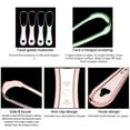 thumbnail image 4 of Tongue Cleaner  Tongue Scraper Cleaning Brush 5 Pcs Tongue Cleaner Plastic Tongue Scraper Cleaning Brush Tongue Scraper Cleaner For Adults And Children, 4 of 8