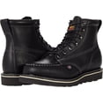 thumbnail image 4 of Men's Thorogood 6" American Heritage Moc Toe Wedge Sole Boot (U.S.A.) 814-6206-GWP503, Black, 4 of 6