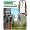 thumbnail image 4 of Smart WiFi Water Timer 2-Zone, Sprinkler Timer with Wi-Fi Hub, 2 Outlets Bluetooth Hose Timer with Rain Delay, Wireless Irrigatio, 4 of 8