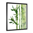 thumbnail image 2 of Designart 'The Forest of Bamboo Branches III' Tropical Framed Art Print, 2 of 4