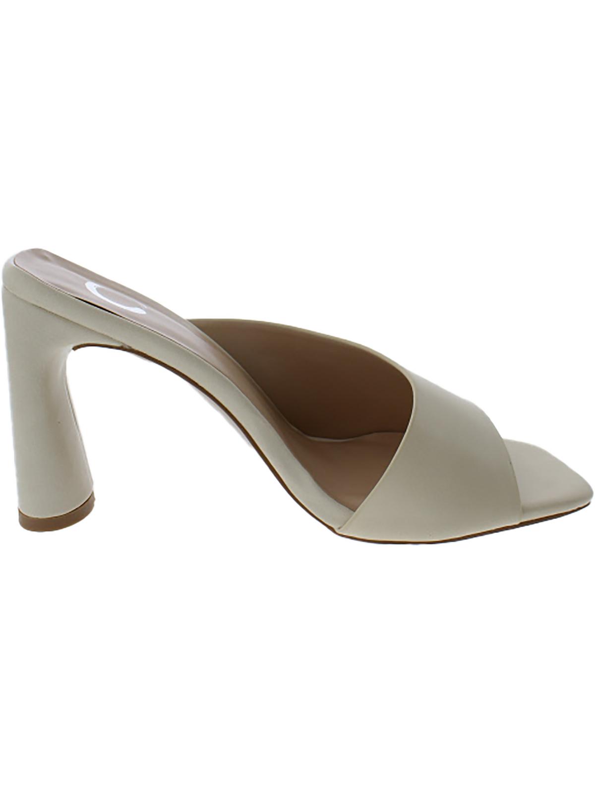 Journee Collection Womens Dola Faux Leather Dressy Heels