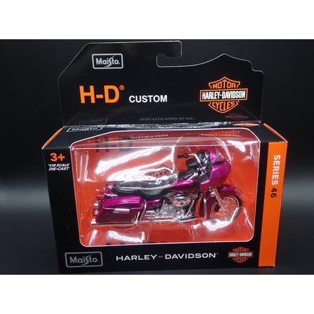 Maisto 1:18 Scale Harley Davidson Diecast Motorcycle Set - Walmart.com