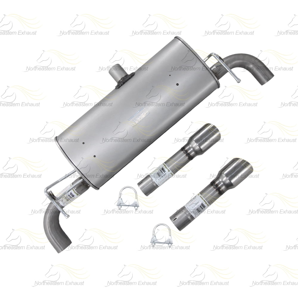 Northeastern Exhaust Muffler Fits 2008-2012 Chevrolet Malibu 3.6L - Direct Fit | Stainless Steel