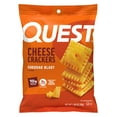 thumbnail image 5 of Quest Cheese Crackers, Cheddar Blast flavor, 10g of Protein, Made with Real Cheese, 4 Count, 5 of 9