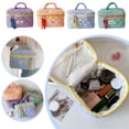 thumbnail image 3 of Cosmetic Bag Portable Going Out Large Capacity Travel Toiletries Multiple, 3 of 10