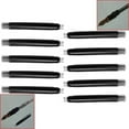 thumbnail image 3 of Musbetu 6Pcs Students Office Writing Stationery Fountain Pen Black Blue Ink Cartridges Refills, 3 of 7