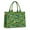 Green Dinosaurs Jurassic, variant on Large Capacity Tote Bag,Green Dinosaurs Classic Ferns Handbag Fashion Luxury Tote Bag,15.7"x13"x 5.1" Inches,Laptop Compatible