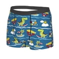 thumbnail image 2 of Bingfone Dinosaur On The Beach Vacation Men'S Underwear - Casual Stretch Boxer Briefs-X-Large, 2 of 9